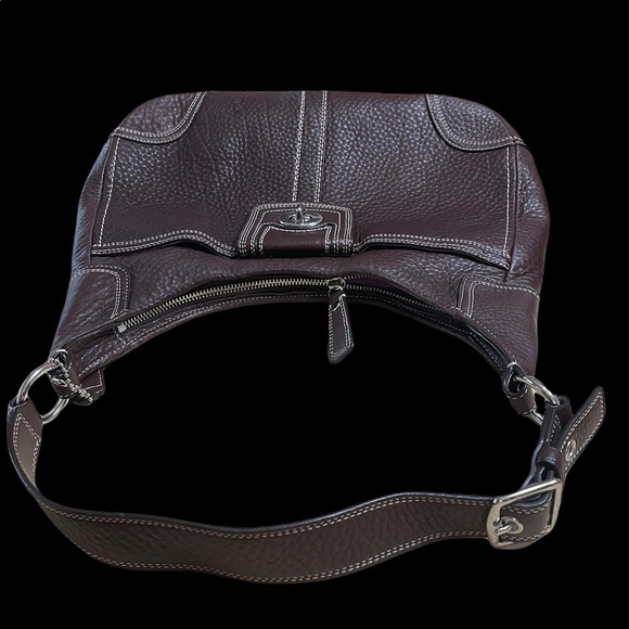 Authentic Coach Turn Lock Hobo - Picture 1 of 7